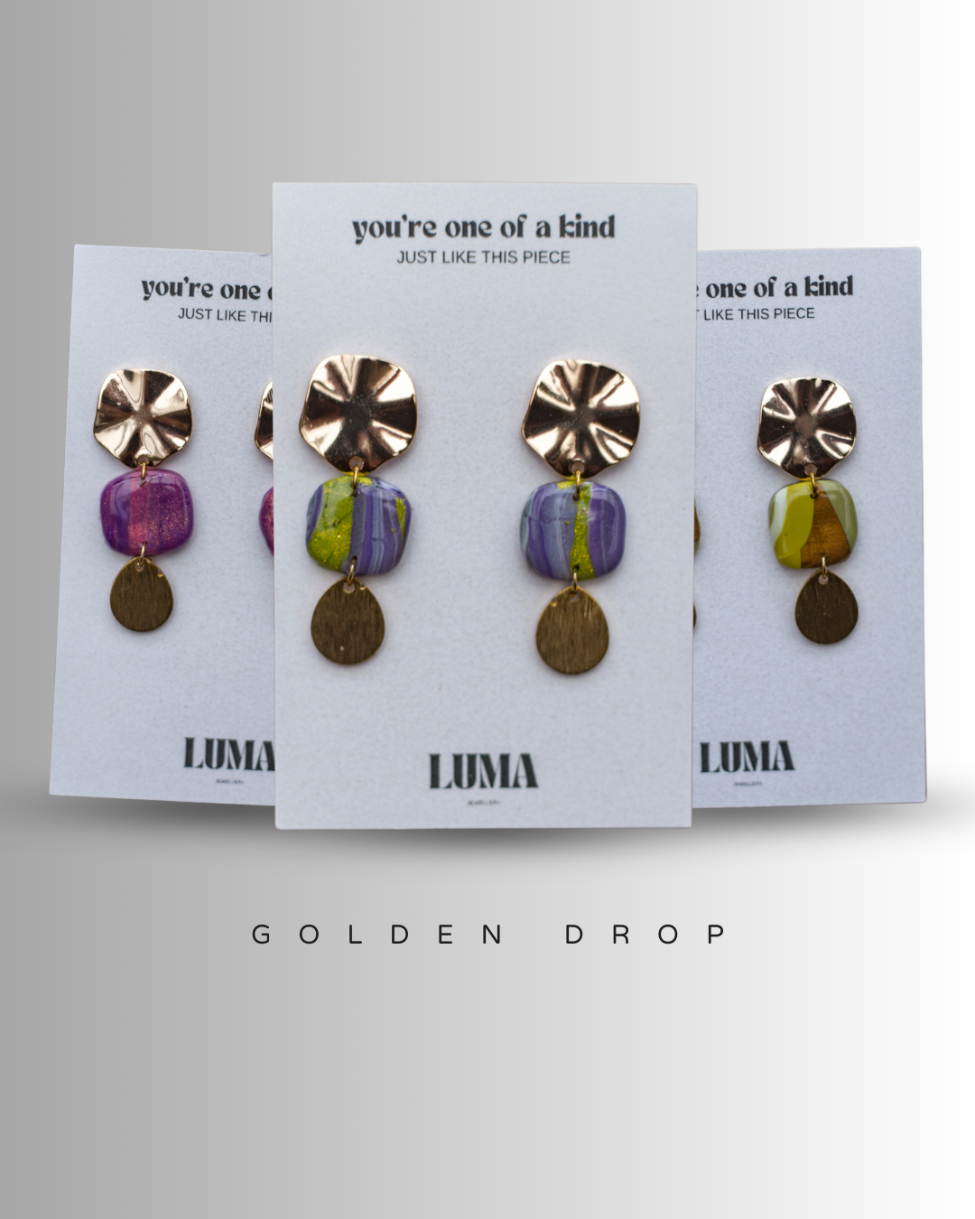 Golden Drop Collection - Luma Jewellery