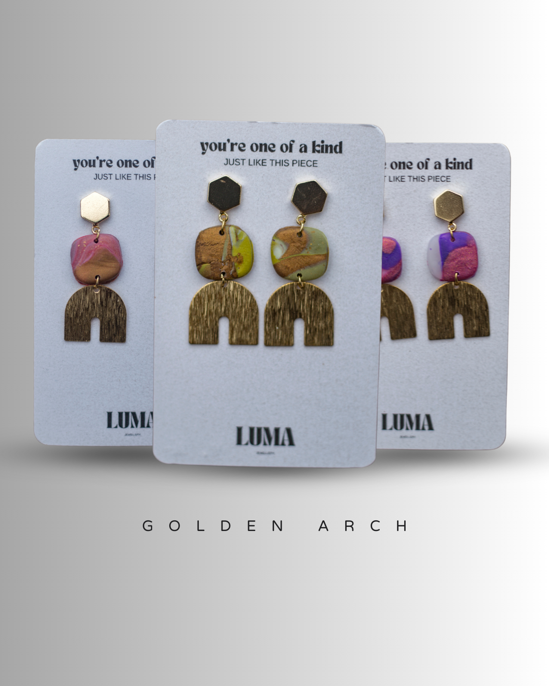 Golden Arch Collection - Luma Jewellery