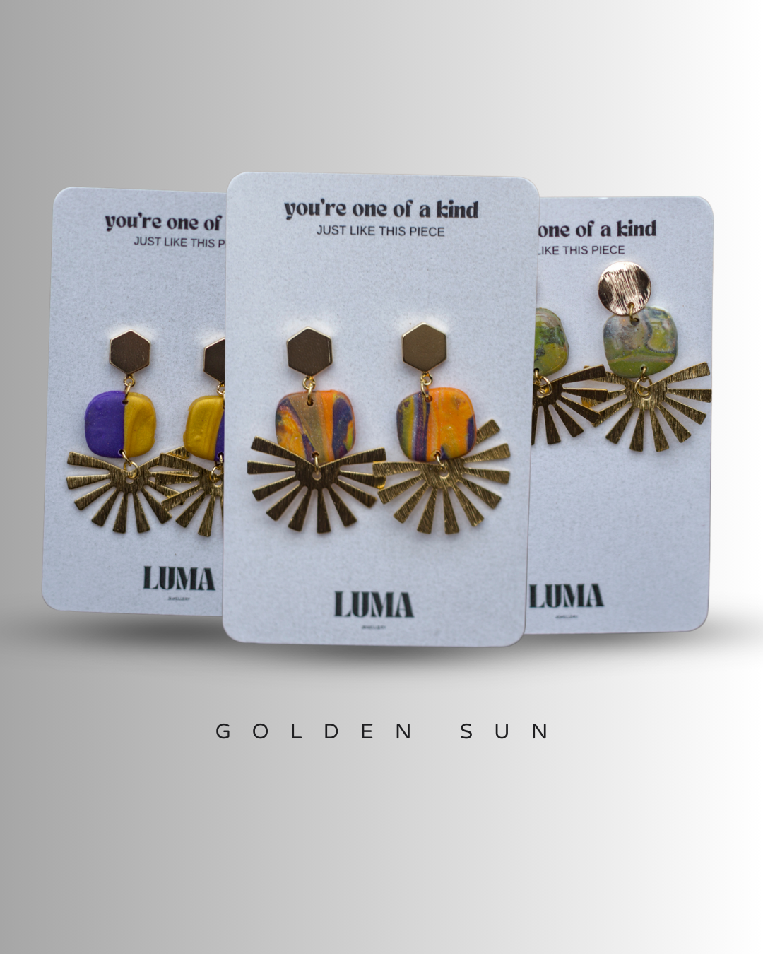 Golden Sun Collection - Wear the first light - Luma Jewellery