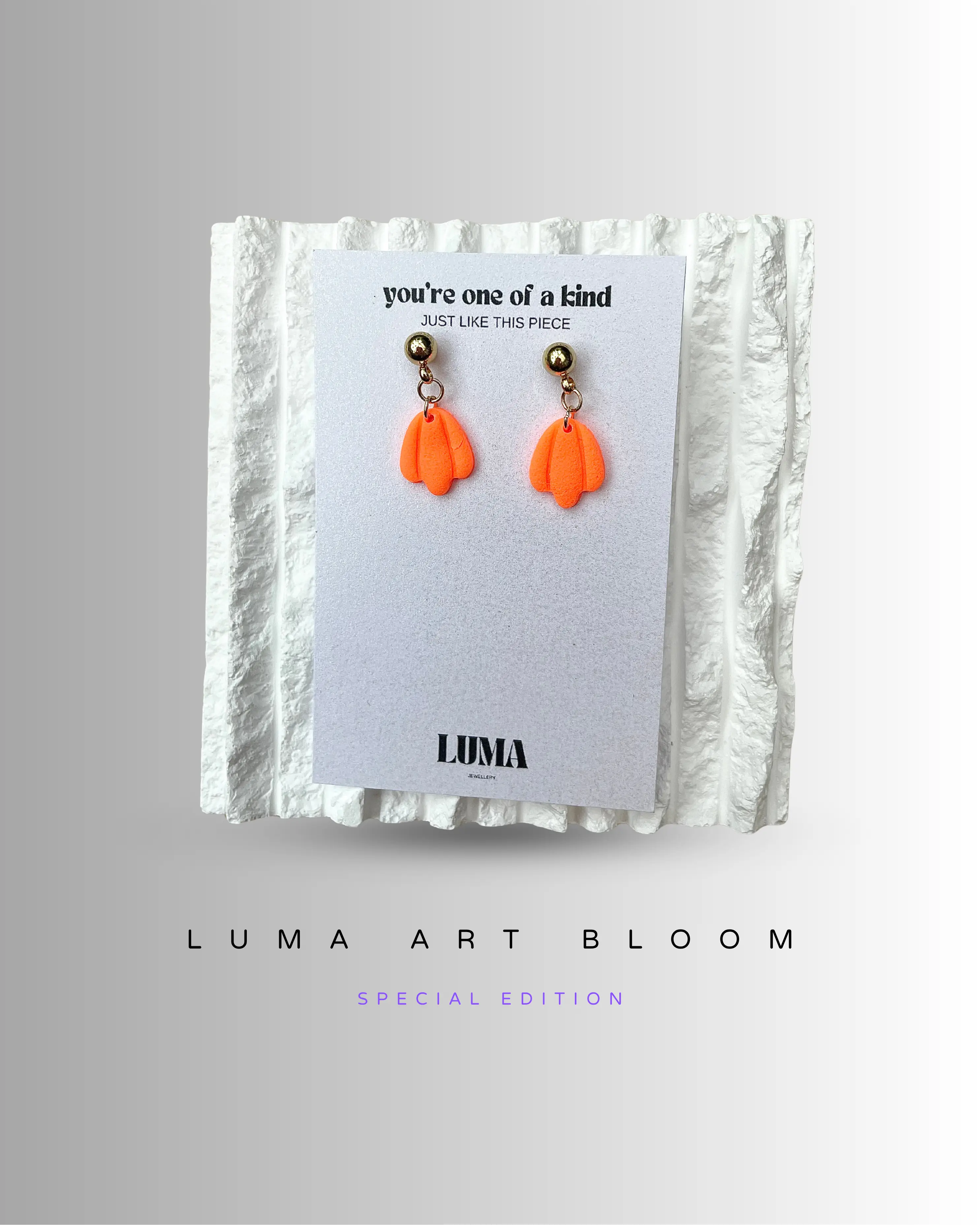 Luma Art Bloom Earring - Special edition RVS Luma Jewellery