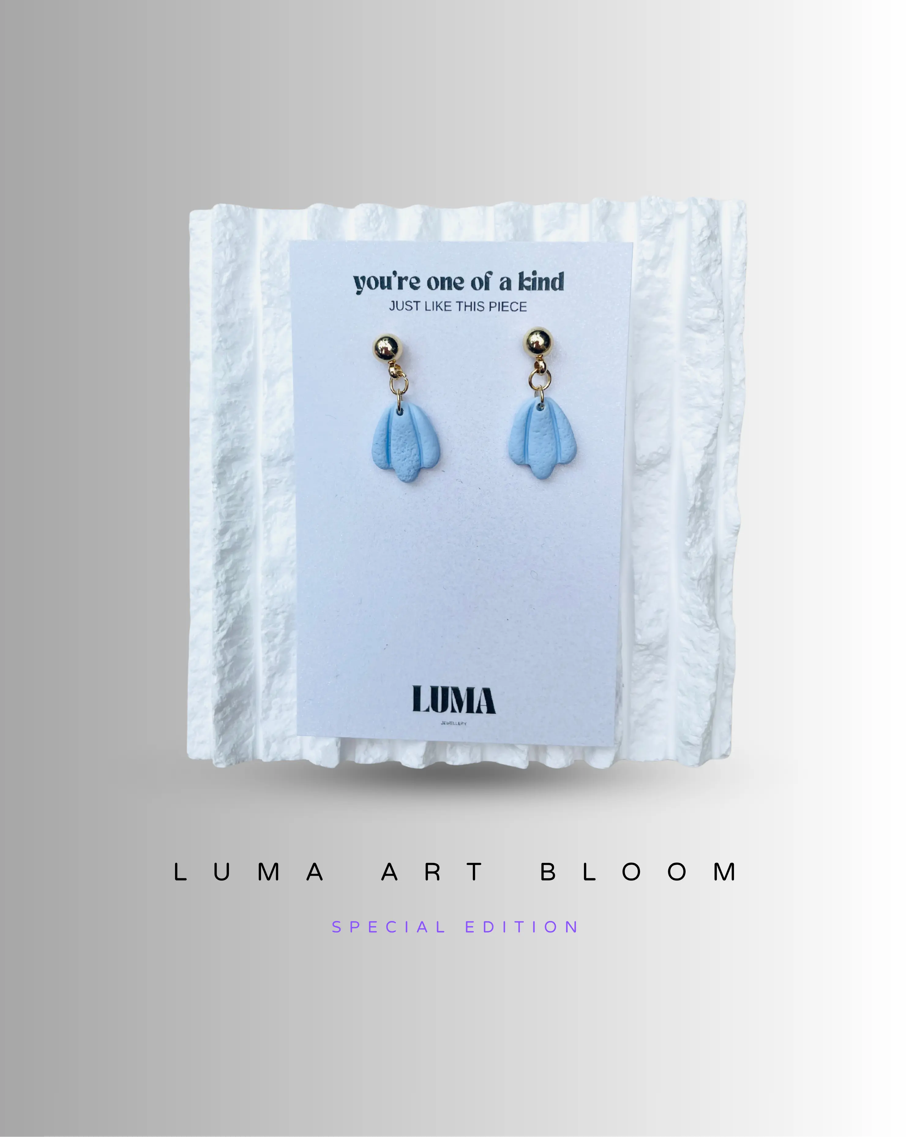 Luma Art Bloom Earring - Special edition RVS Luma Jewellery