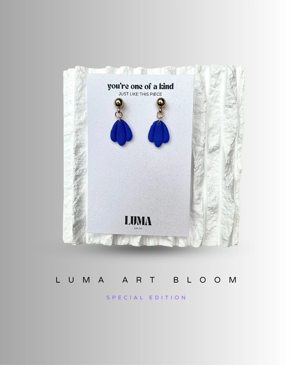 Luma Art Bloom Earring - Special edition RVS Luma Jewellery