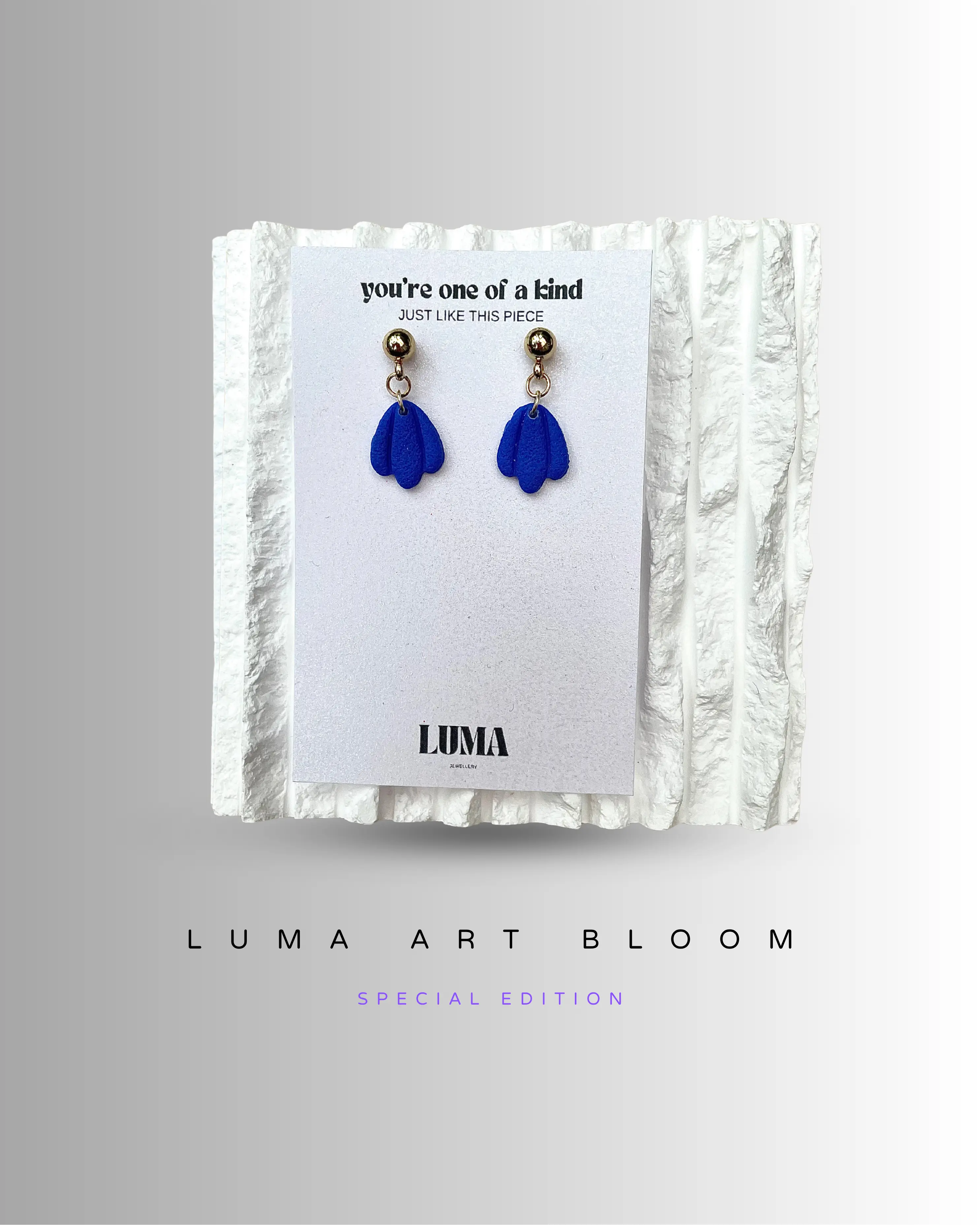 Luma Art Bloom Earring - Special edition RVS Luma Jewellery