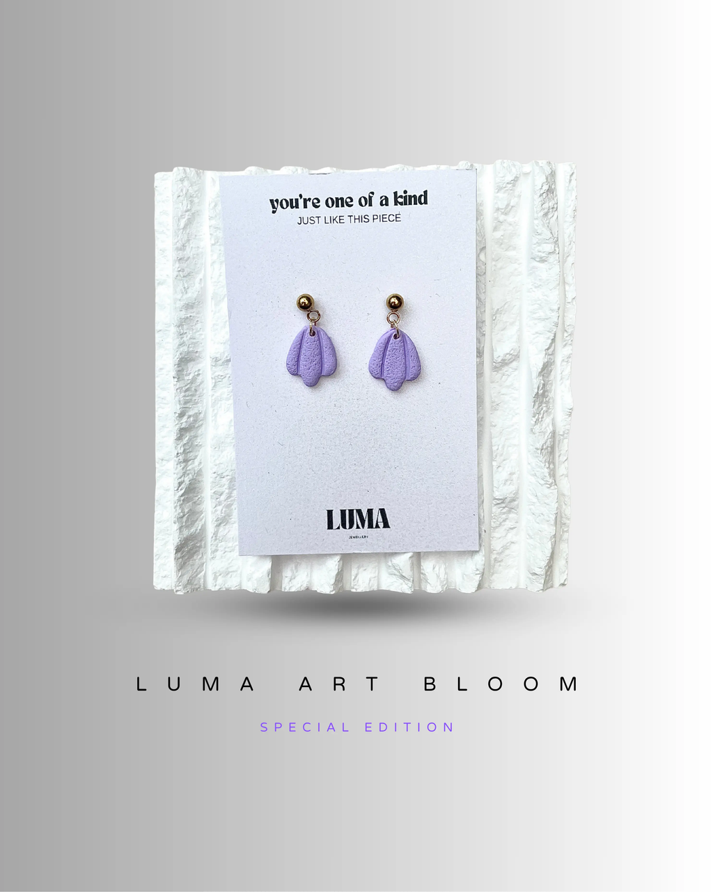 Luma Art Bloom Earring - Special edition RVS Luma Jewellery