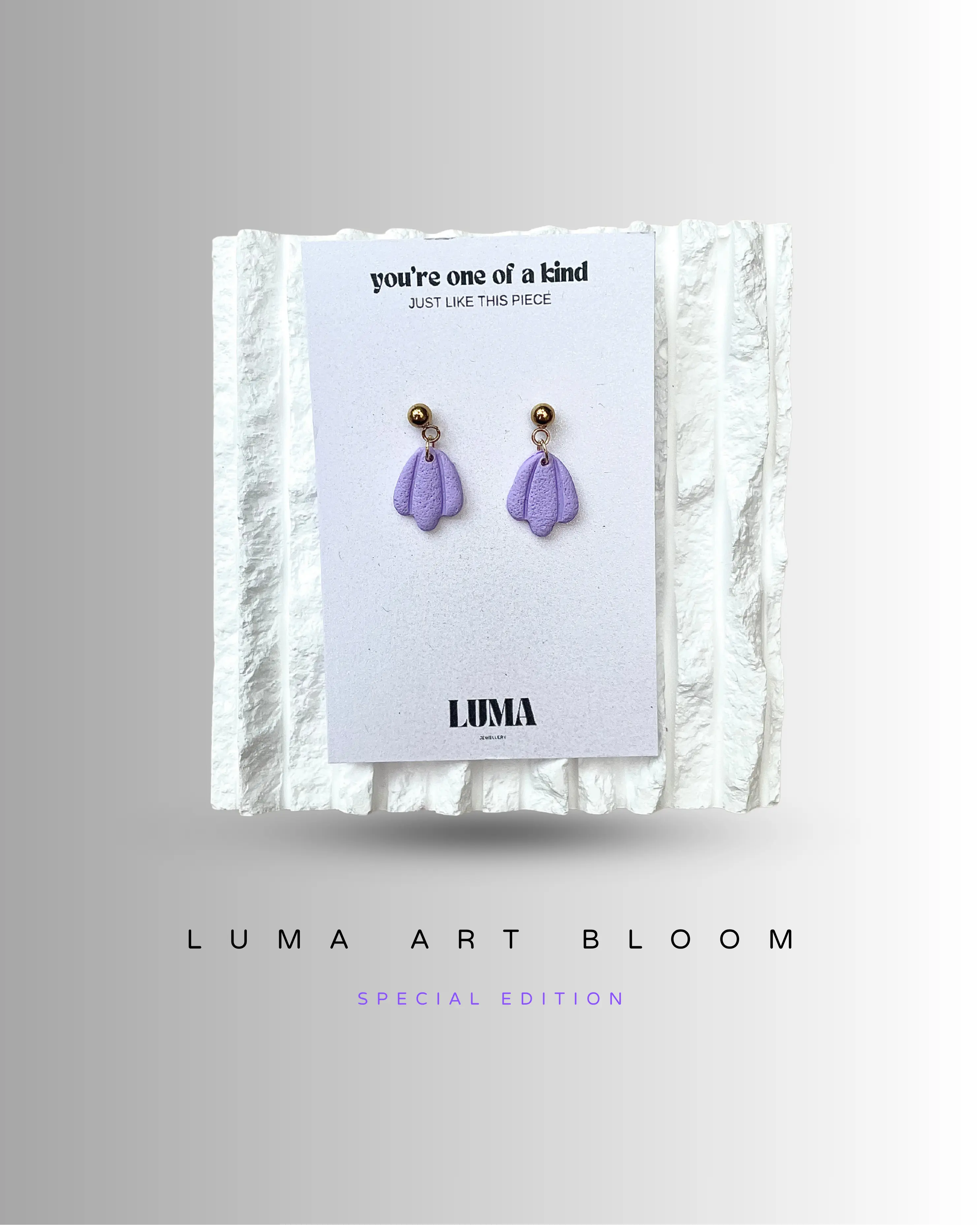 Luma Art Bloom Earring - Special edition RVS Luma Jewellery