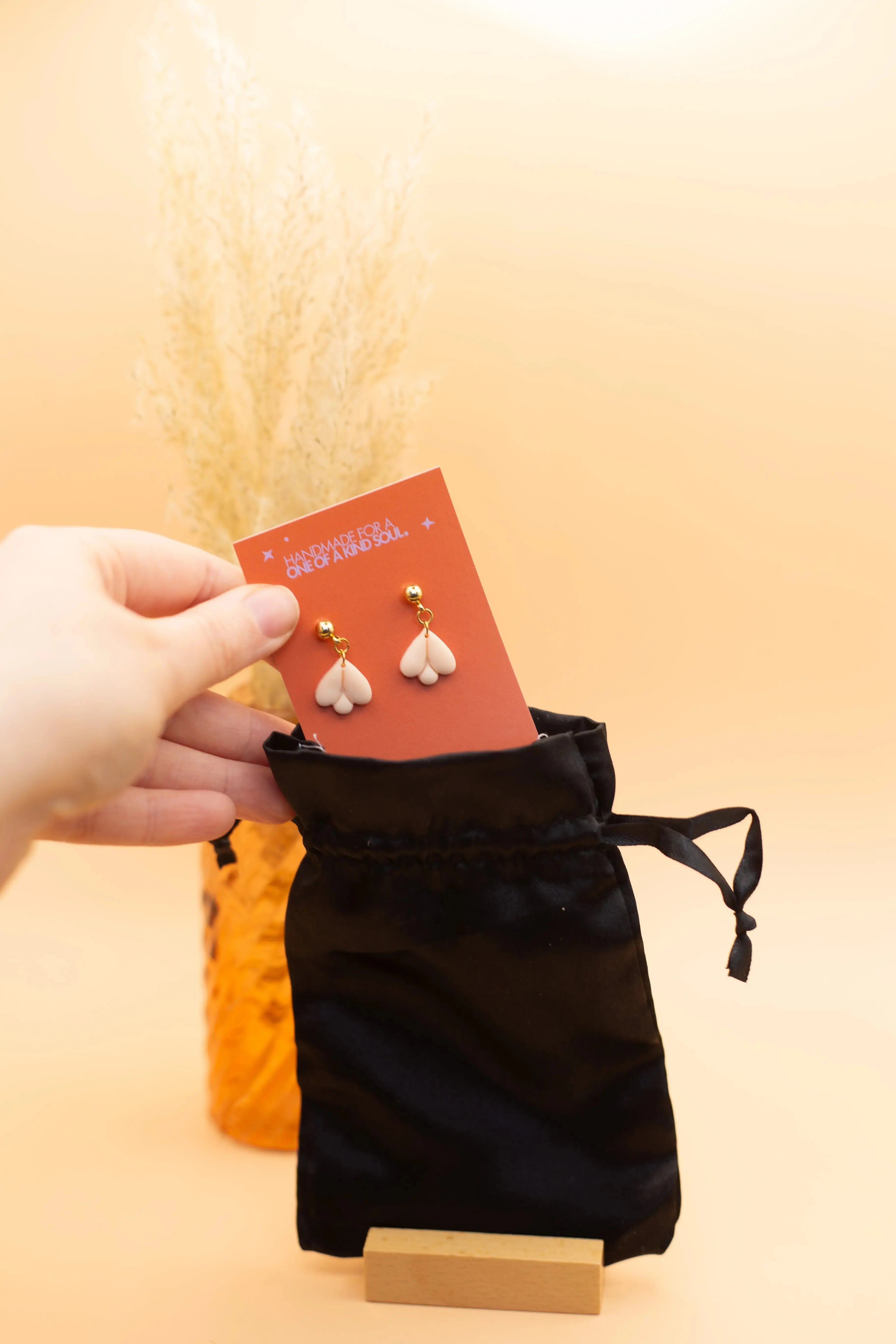 Satijnen sieradenzakje Luma Jewellery