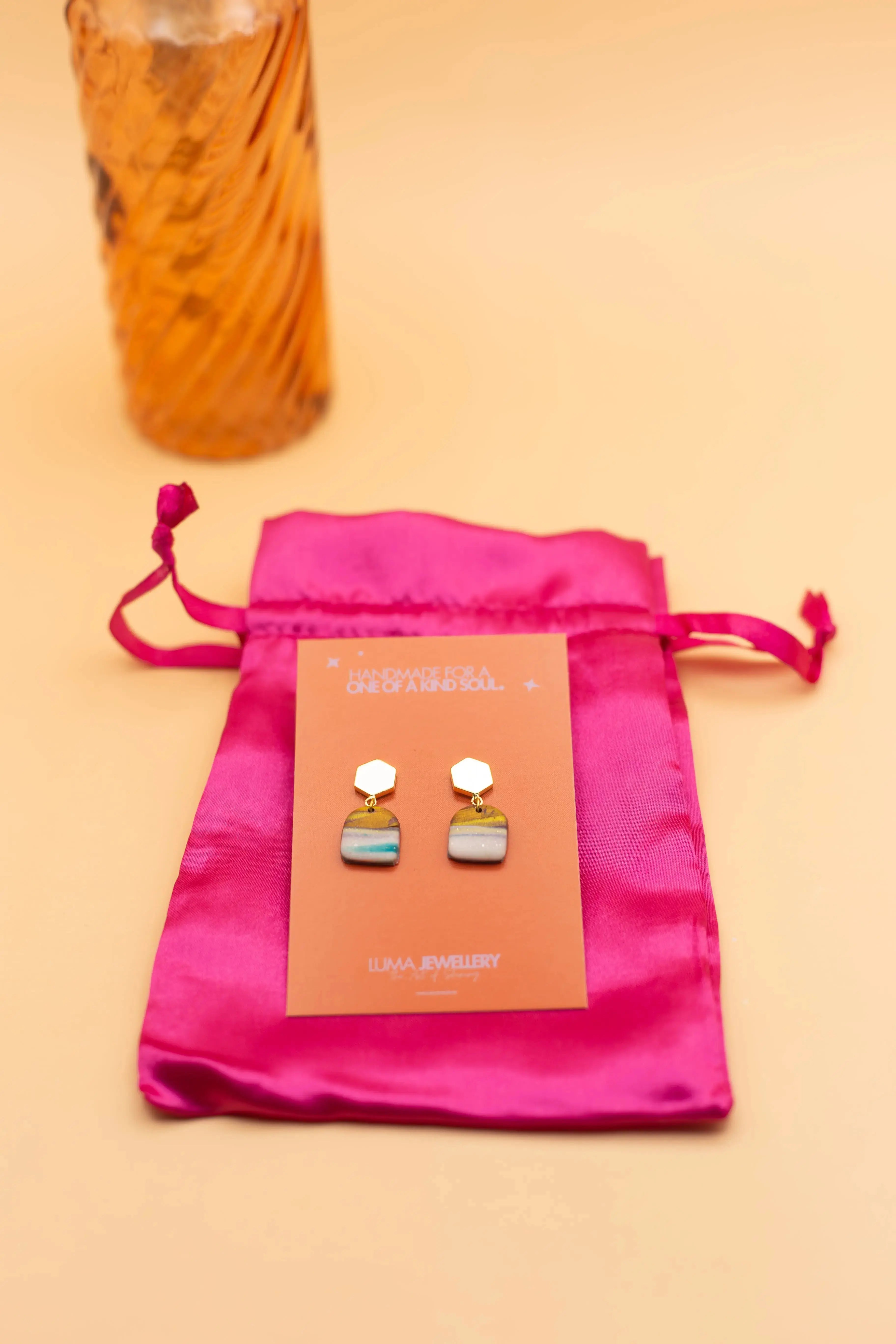 Satijnen sieradenzakje Luma Jewellery