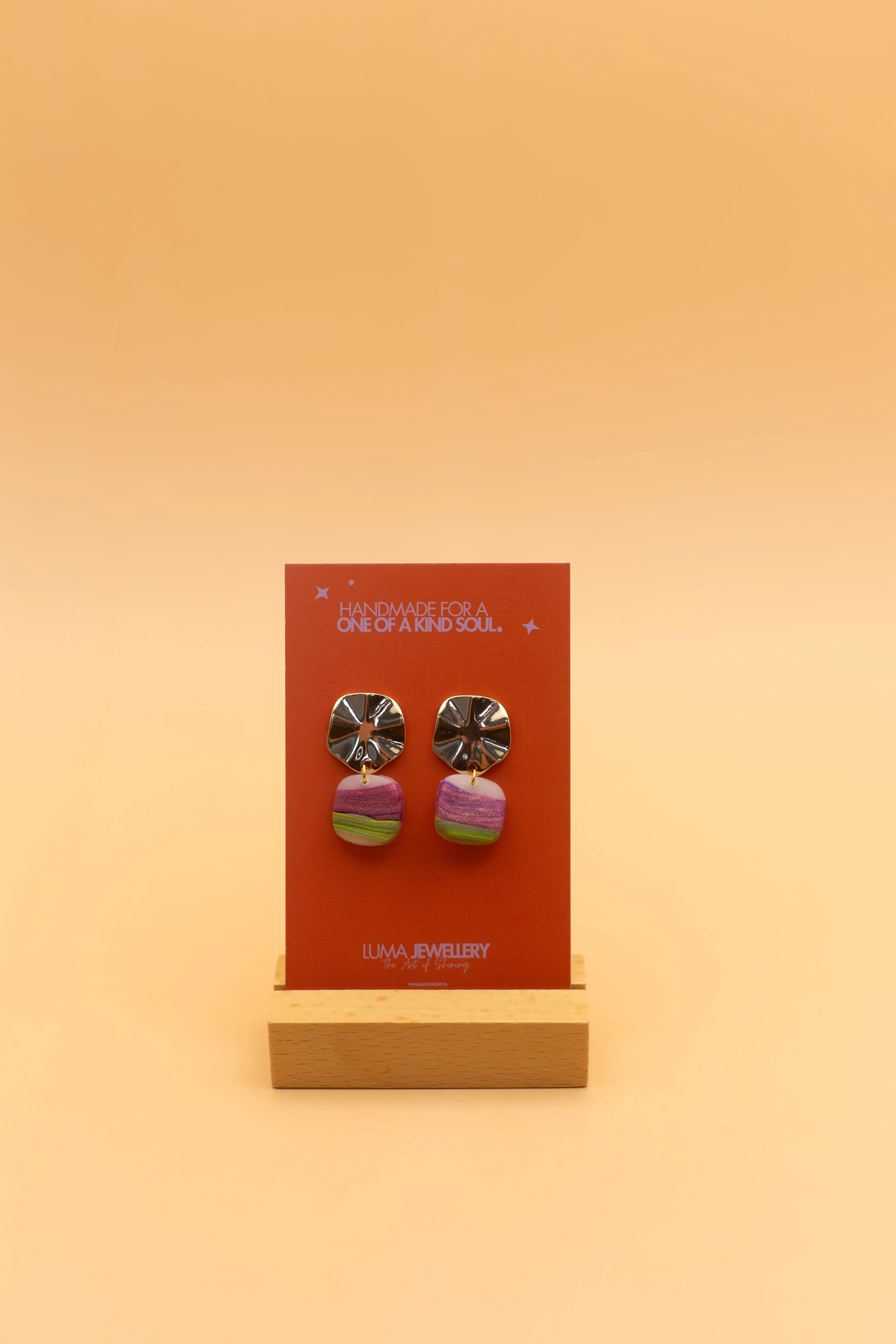 One of a kind - Limited edition oorbellen - RVS Luma Jewellery