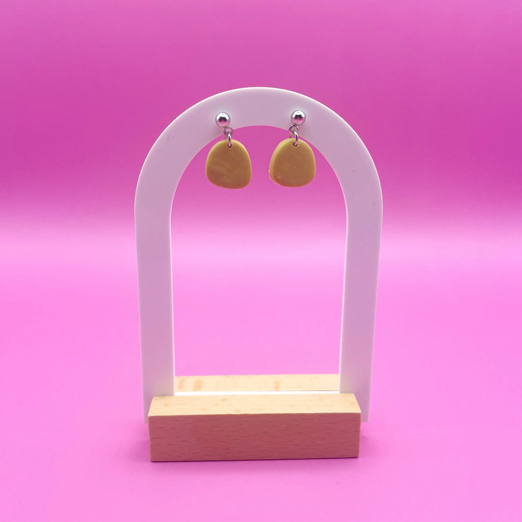 Organic forms - Limited edition oorbellen - RVS Luma Jewellery