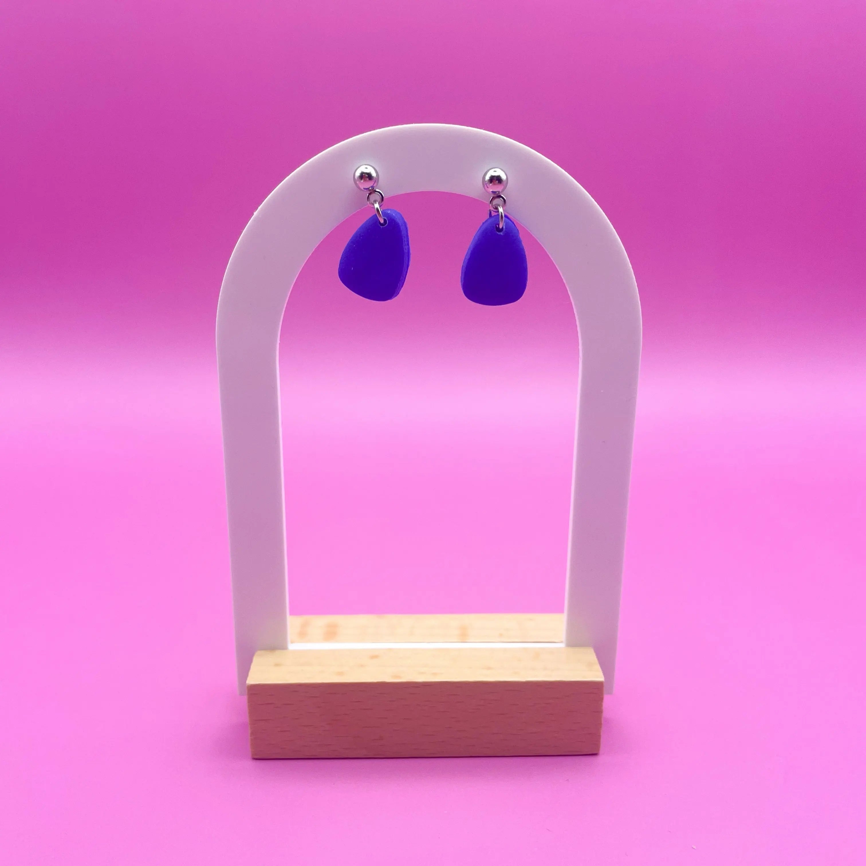 Organic forms - Special edition oorbellen - RVS Luma Jewellery