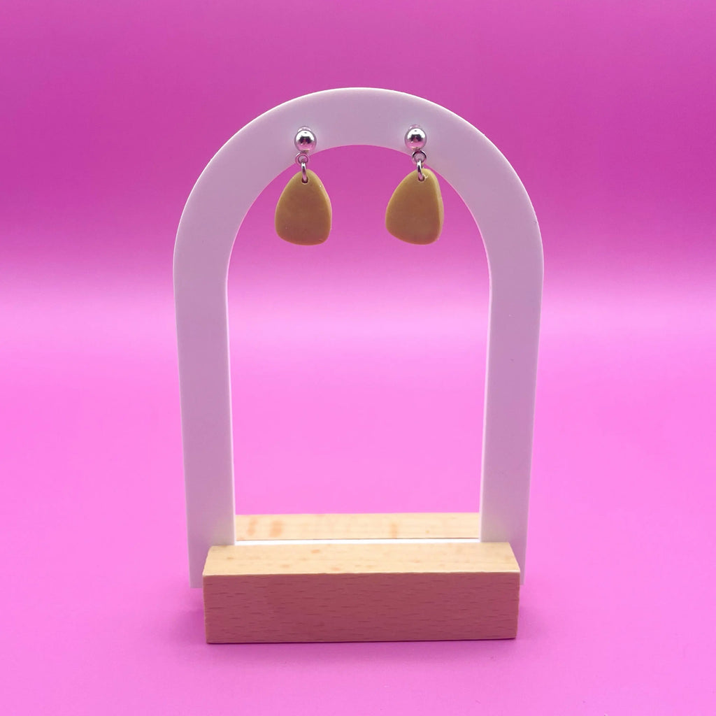 Organic forms - Limited edition oorbellen - RVS Luma Jewellery